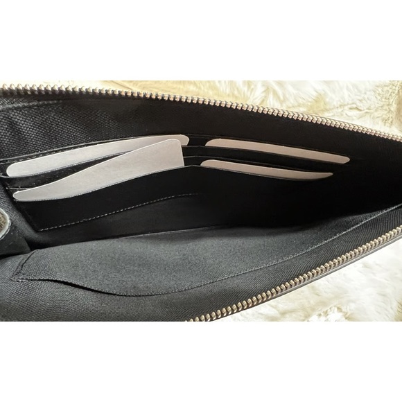 New Gucci clutch GG Supreme Monogram Psychedelic Portfolio Pouch clutch … - Picture 9 of 11